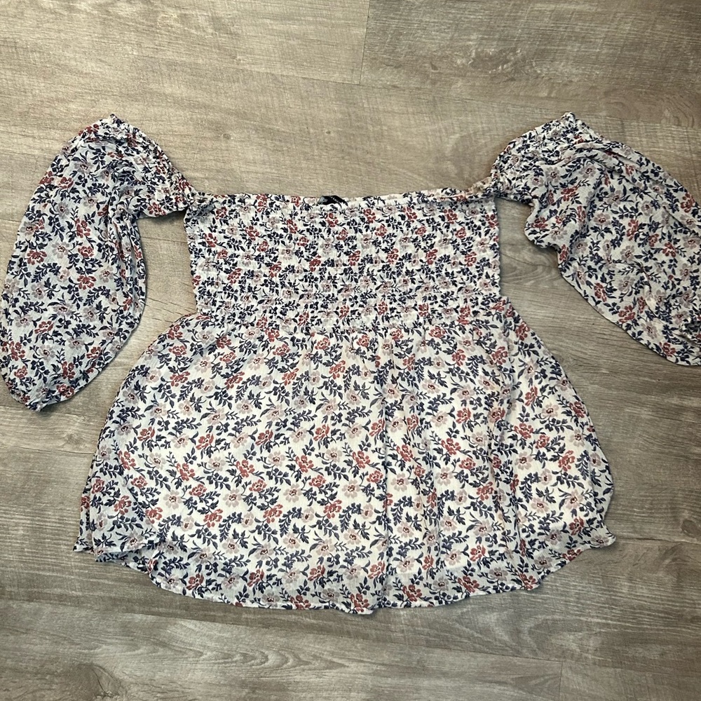 Floral Babydoll Blouse | American Eagle